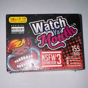 Watch Ya Mouth NSFW Expansion 3 Card Game